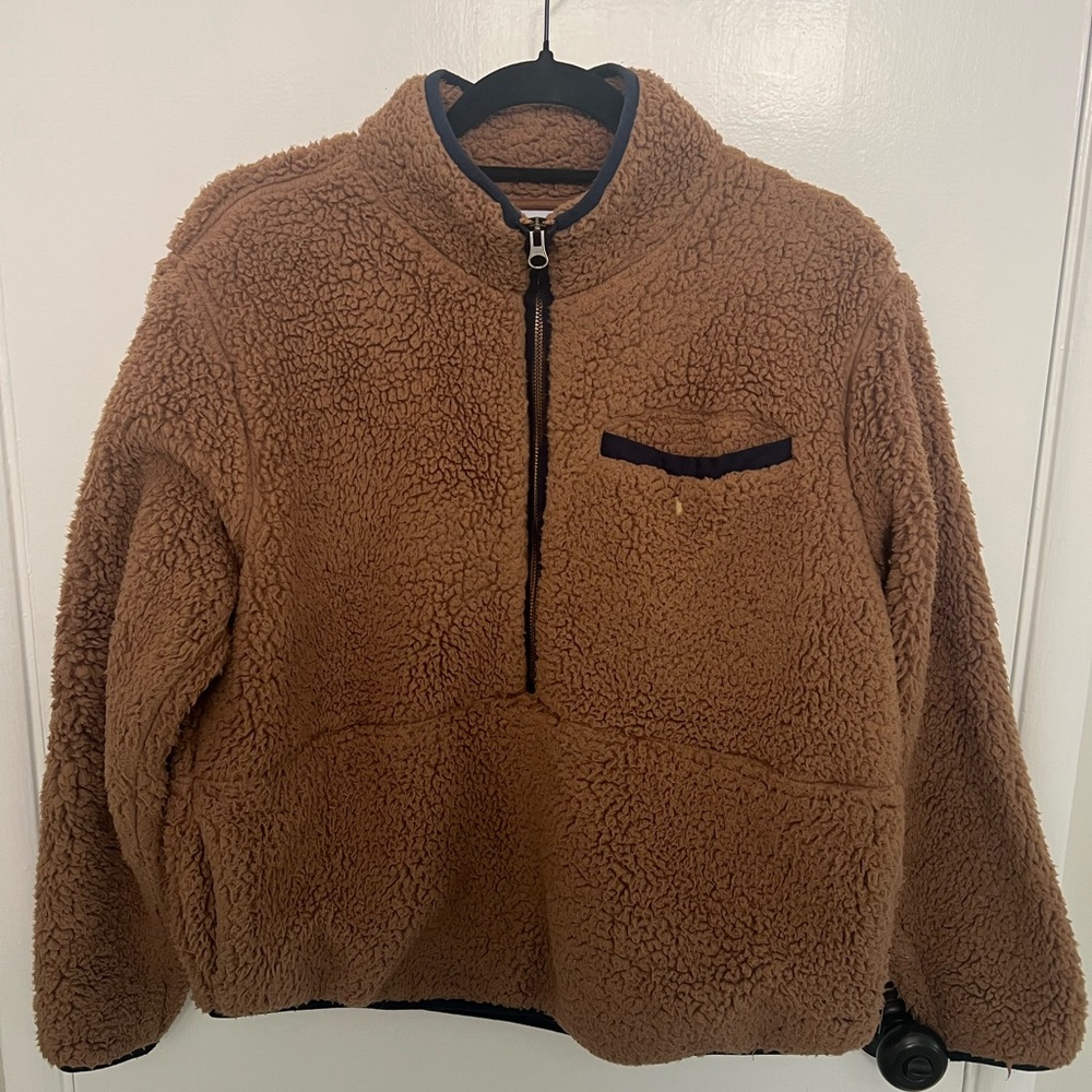 O'Neill Tan Sherpa Fleece Jacket